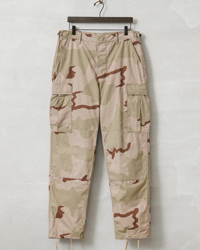 実物 USED 米軍 DCU カーゴパンツ 3カラーデザート リップストップ【Cx】【I】｜メンズ ミリタリー 大きいサイズ 軍パン 迷彩 カモフラ 作業着 ポケット多い 古着 ファッション おしゃれ_2