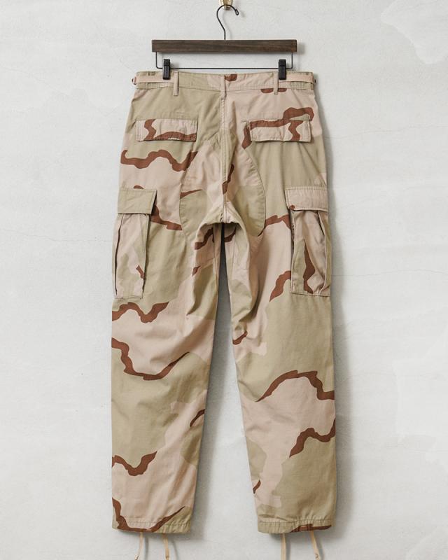 実物 USED 米軍 DCU カーゴパンツ 3カラーデザート リップストップ【Cx】【I】｜メンズ ミリタリー 大きいサイズ 軍パン 迷彩 カモフラ 作業着 ポケット多い 古着 ファッション おしゃれ_4