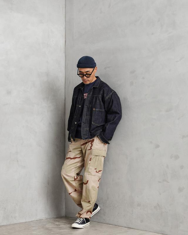 実物 USED 米軍 DCU カーゴパンツ 3カラーデザート リップストップ【Cx】【I】｜メンズ ミリタリー 大きいサイズ 軍パン 迷彩 カモフラ 作業着 ポケット多い 古着 ファッション おしゃれ_6