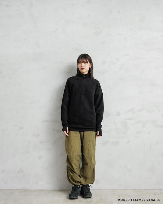 実物 新品 デッドストック 米軍 U.S.AIR FORCE CWU-97/P POLARTEC フリースシャツ WOMANS【Cx】【I】｜レディース メンズ 小さいサイズ ミリタリー 黒 保温 防寒 アウトドア キャンプ 古着 おしゃれ