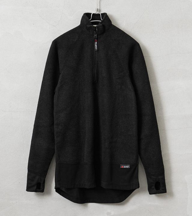 実物 新品 デッドストック 米軍 U.S.AIR FORCE CWU-97/P POLARTEC フリースシャツ WOMANS【Cx】【I】｜レディース メンズ 小さいサイズ ミリタリー 黒 保温 防寒 アウトドア キャンプ 古着 おしゃれ