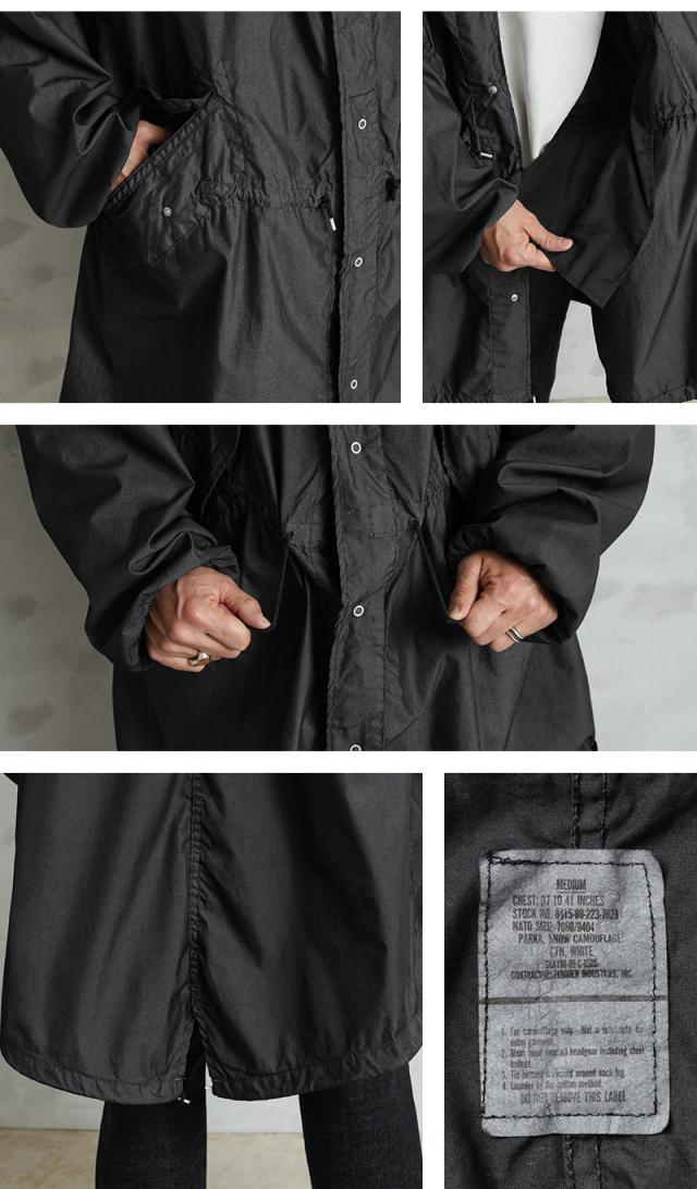 WAIPER.inc 実物 新品 デッドストック 米軍 リメイク スノーカモ