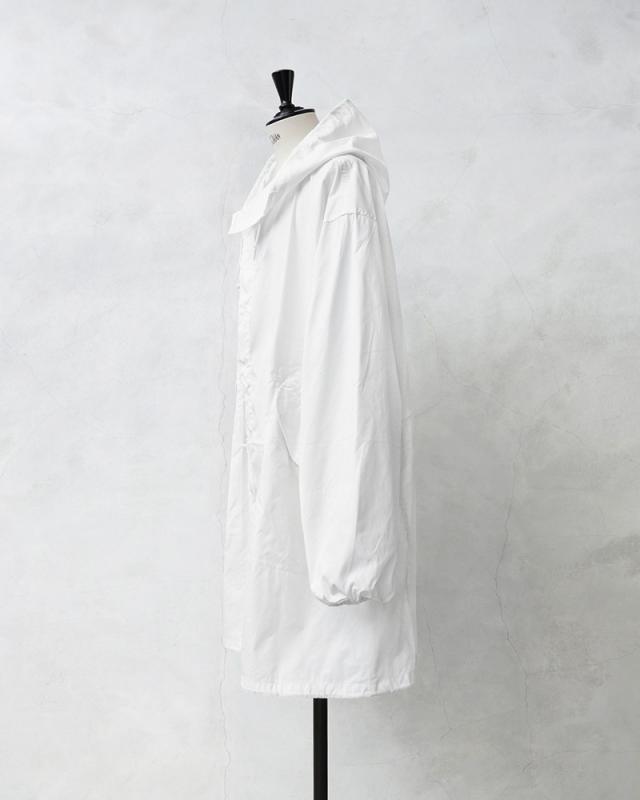 WAIPER.inc 実物 新品 デッドストック 米軍 リメイク スノーカモ モッズコート コットン／ナイロン ポケット付き WHITE【I】【Cx】｜ミリタリー アウター メンズ 大きいサイズ 白 ホワイト カジュアル  アメリカ軍 古着 ファッション おしゃれ_9