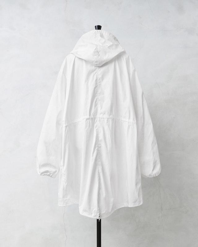 WAIPER.inc 実物 新品 デッドストック 米軍 リメイク スノーカモ モッズコート コットン／ナイロン ポケット付き WHITE【I】【Cx】｜ミリタリー アウター メンズ 大きいサイズ 白 ホワイト カジュアル  アメリカ軍 古着 ファッション おしゃれ_10