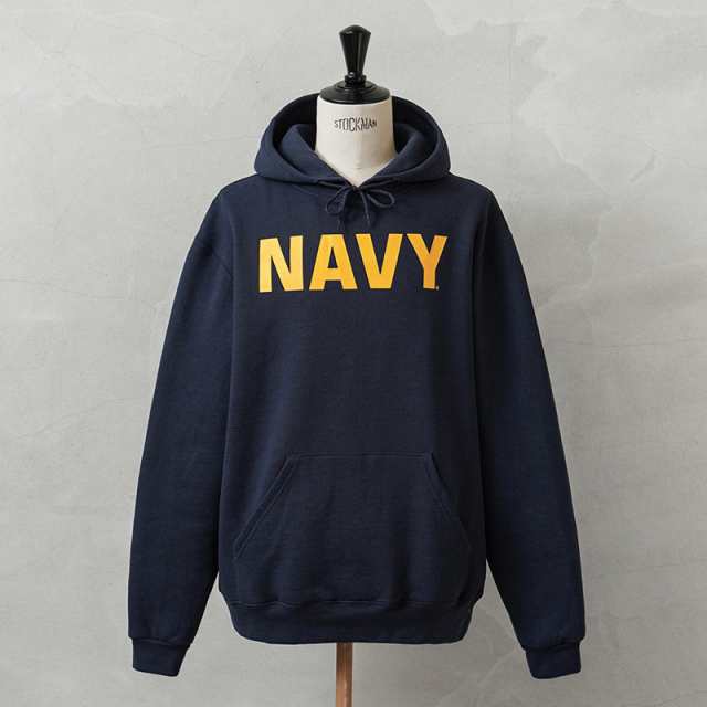 新品 米軍 U.S.NAVY オフィシャルライセンス トレーニング プルオーバー フーディ スウェット NAVY【Cx】【I】｜メンズ トップス パーカー ミリタリー 大きいサイズ ネイビー アメリカ軍 おしゃれ