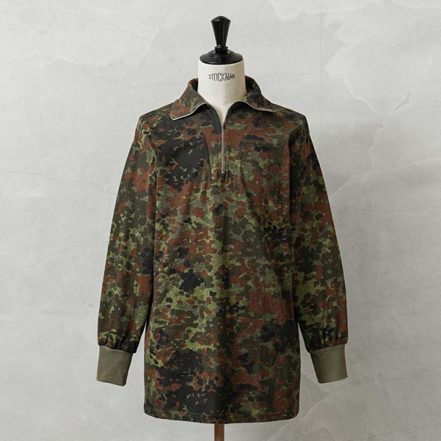 MIL-TEC ミルテック ドイツ軍 フレクターカモ 1/4 ZIP シャツ / フレックカモ フレックターン【Cx】【I】の通販は 5,614円