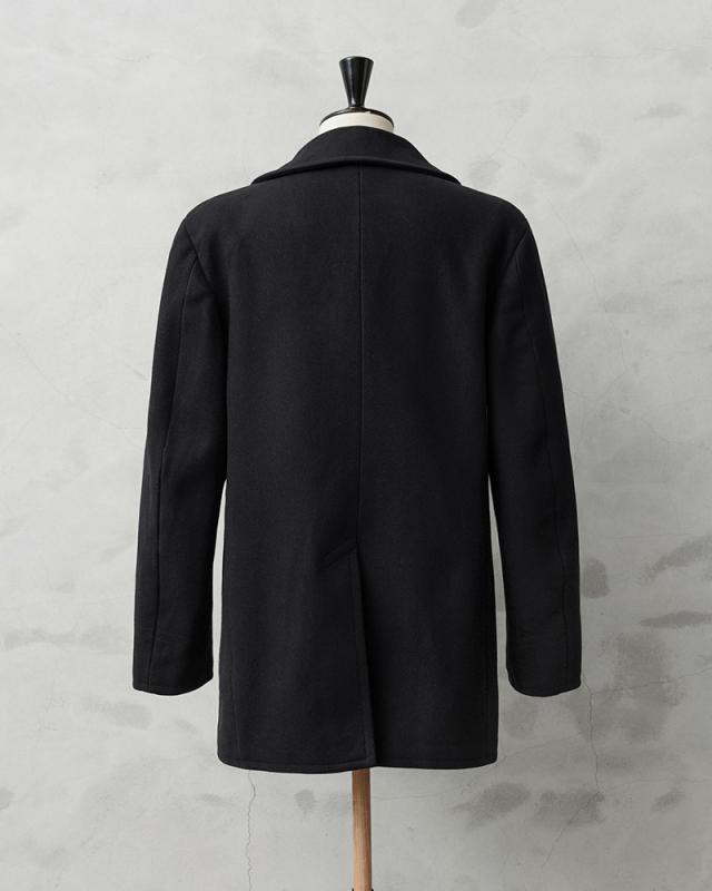 実物 USED 米軍 U.S.NAVY 50〜60’s KERSEY（カージー）ウール ピーコート DARK NAVY / Pコート PEA COAT【Cx】【I】｜メンズ アウター ミリタリー メルトン ジャケット ダブル 前立て ビジネス カジュアル 古着 おしゃれ