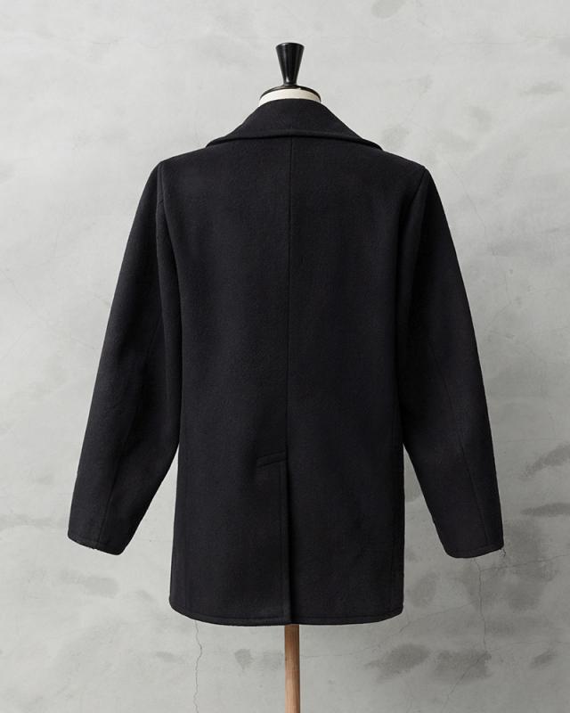 実物 USED 米軍 U.S.NAVY 70’s MELTON（メルトン）ウール ピーコート DARK NAVY / Pコート PEA COAT【Cx】【I】｜メンズ アウター ミリタリー メルトン ジャケット ダブル 前立て ビジネス カジュアル 古着 おしゃれ