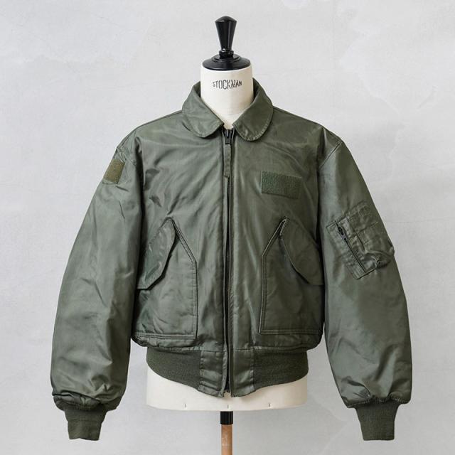 実物 USED 米軍 CWU-45/P フライトジャケット / CWU-45P【Cx】【I】｜アメリカ軍 ミリタリージャケット アメカジ メンズファッション 古着 ノーメックス 中綿入り MA-1後継 寒冷地 防寒 軍モノ アウター 希少