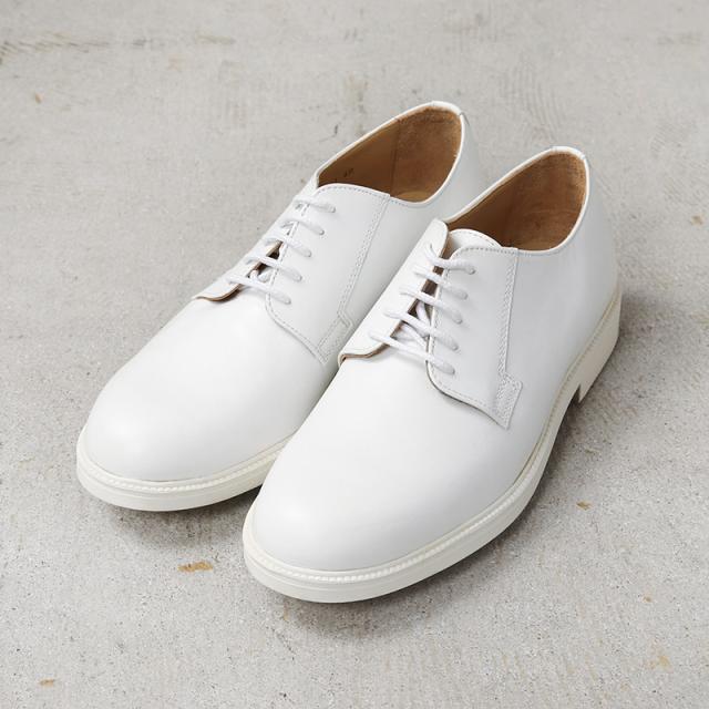 実物 新品 デッドストック フランス軍 MagForce International社製 レザー オフィサーシューズ WHITE【Cx】【I】