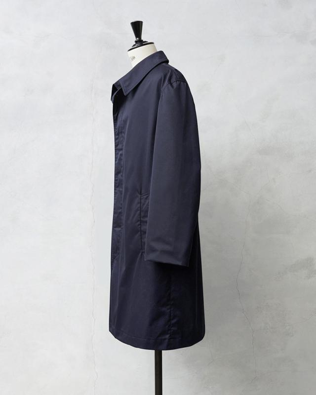 WAIPER.inc 実物 新品 デッドストック フランス軍 リメイク ステンカラーコート NAVY【I】【Cx】｜メンズ アウター レインコート 大きいサイズ ネイビー シンプル フレンチ ミリタリー 古着 ファッション ブランド おしゃれ_8