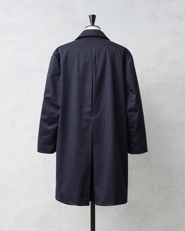 WAIPER.inc 実物 新品 デッドストック フランス軍 リメイク ステンカラーコート NAVY【I】【Cx】｜メンズ アウター レインコート 大きいサイズ ネイビー シンプル フレンチ ミリタリー 古着 ファッション ブランド おしゃれ_9