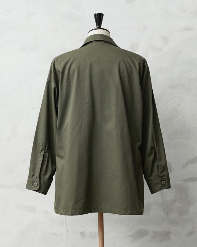 希少サイズ 実物 新品 デッドストック 米軍 ユーティリティシャツ OG-507【Cx】【I】｜ミリタリーシャツ ファティーグシャツ OG507 メンズ アメカジ ヴィンテージ 大きいサイズ 軍物 コットンポリ オープンカラーシャツジャケット_10
