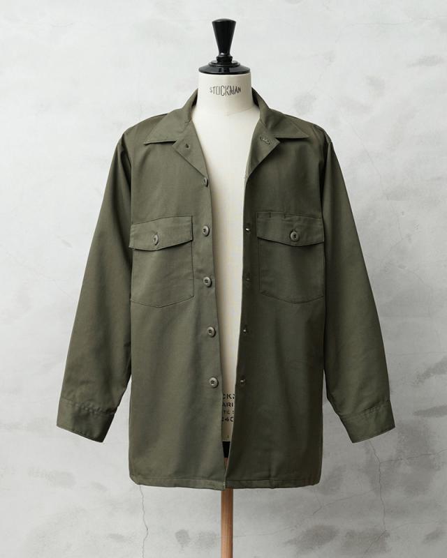 希少サイズ 実物 新品 デッドストック 米軍 ユーティリティシャツ OG-507【Cx】【I】｜ミリタリーシャツ ファティーグシャツ OG507 メンズ アメカジ ヴィンテージ 大きいサイズ 軍物 コットンポリ オープンカラーシャツジャケット_11