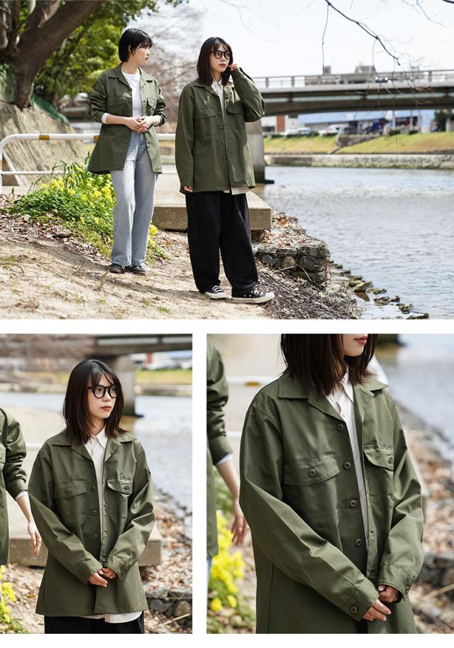 希少サイズ 実物 新品 デッドストック 米軍 ユーティリティシャツ OG-507【Cx】【I】｜ミリタリーシャツ ファティーグシャツ OG507 メンズ アメカジ ヴィンテージ 大きいサイズ 軍物 コットンポリ オープンカラーシャツジャケット_19