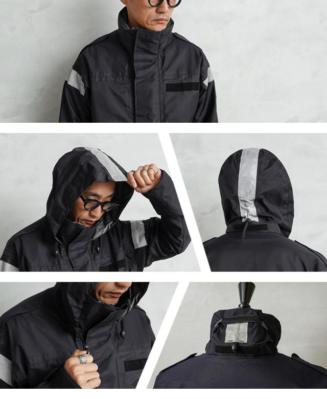 実物 USED イギリス軍 ROYAL NAVY FOUL WEATHER MVP ジャケット / WATERPROOF SMOCK【Cx】【I】_10