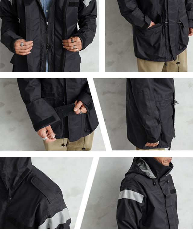 実物 USED イギリス軍 ROYAL NAVY FOUL WEATHER MVP ジャケット / WATERPROOF SMOCK【Cx】【I】_11