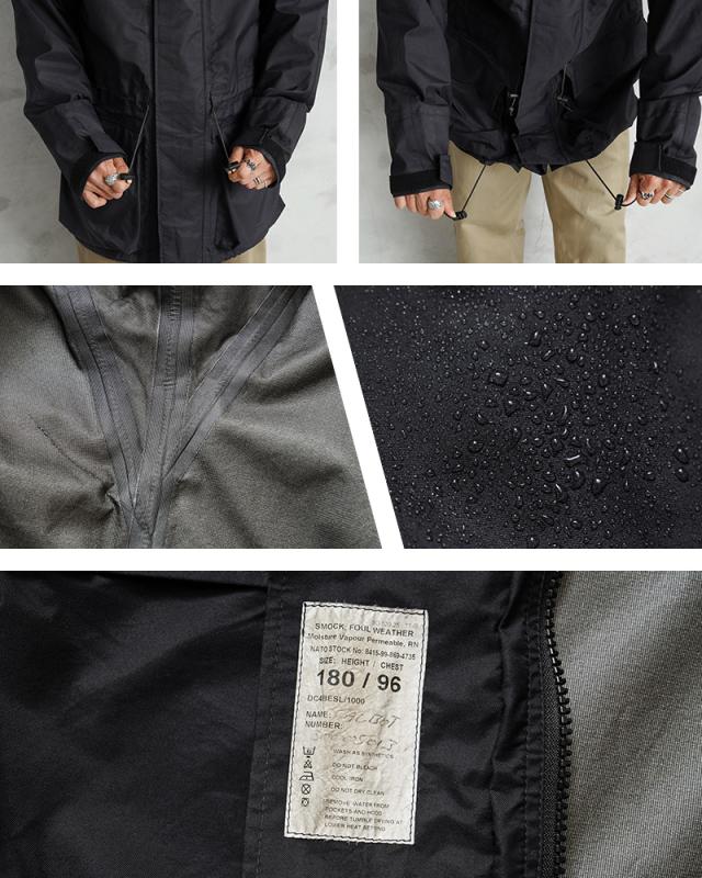 実物 USED イギリス軍 ROYAL NAVY FOUL WEATHER MVP ジャケット / WATERPROOF SMOCK【Cx】【I】_12
