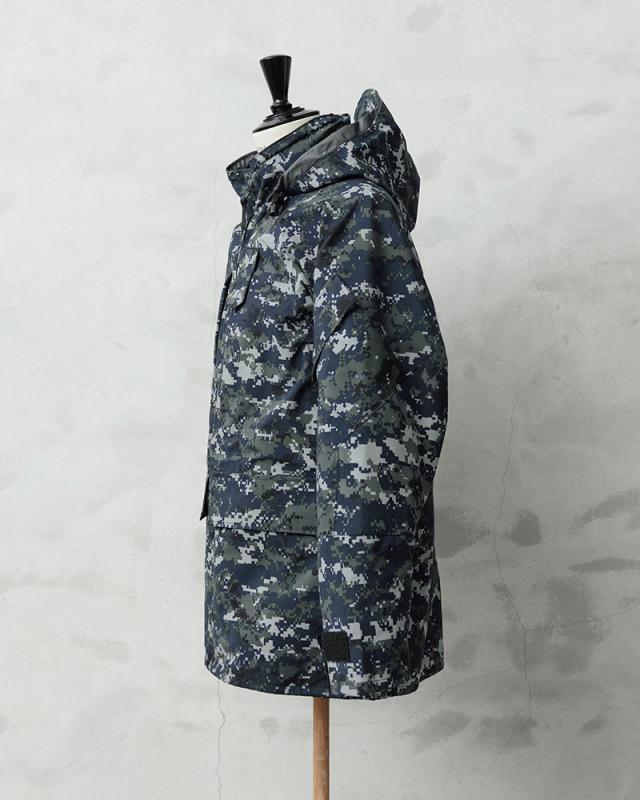 リジェクト 訳あり品 実物 新品 デッドストック 米軍 U.S.NAVY ECWCS GEN2 NWU TYPE1 デジタルカモ GORE-TEX パーカー / ゴアテックス【Cx】【I】