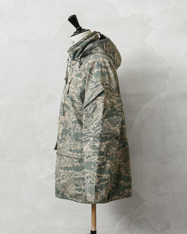 実物 新品 デッドストック 米軍 U.S.AIR FORCE APECS ABU デジタル タイガーカモ GORE-TEX パーカー / ゴアテックス【Cx】【I】