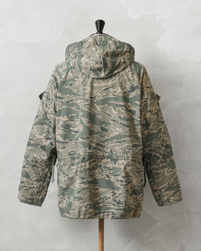 実物 新品 デッドストック 米軍 U.S.AIR FORCE APECS ABU デジタル タイガーカモ GORE-TEX パーカー / ゴアテックス【Cx】【I】