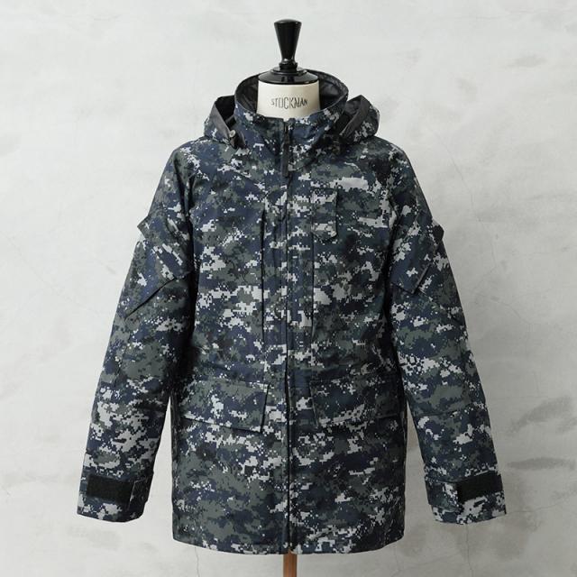 実物 新品 デッドストック 米軍 U.S.NAVY ECWCS GEN2 NWU TYPE1 デジタルカモ GORE-TEX パーカー / ゴアテックス【Cx】【I】