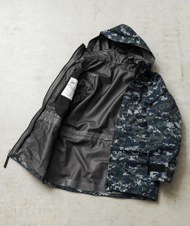 実物 新品 デッドストック 米軍 U.S.NAVY ECWCS GEN2 NWU TYPE1 デジタルカモ GORE-TEX パーカー / ゴアテックス【Cx】【I】