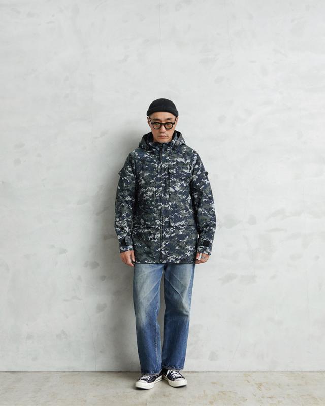 実物 新品 デッドストック 米軍 U.S.NAVY ECWCS GEN2 NWU TYPE1 デジタルカモ GORE-TEX パーカー / ゴアテックス【Cx】【I】