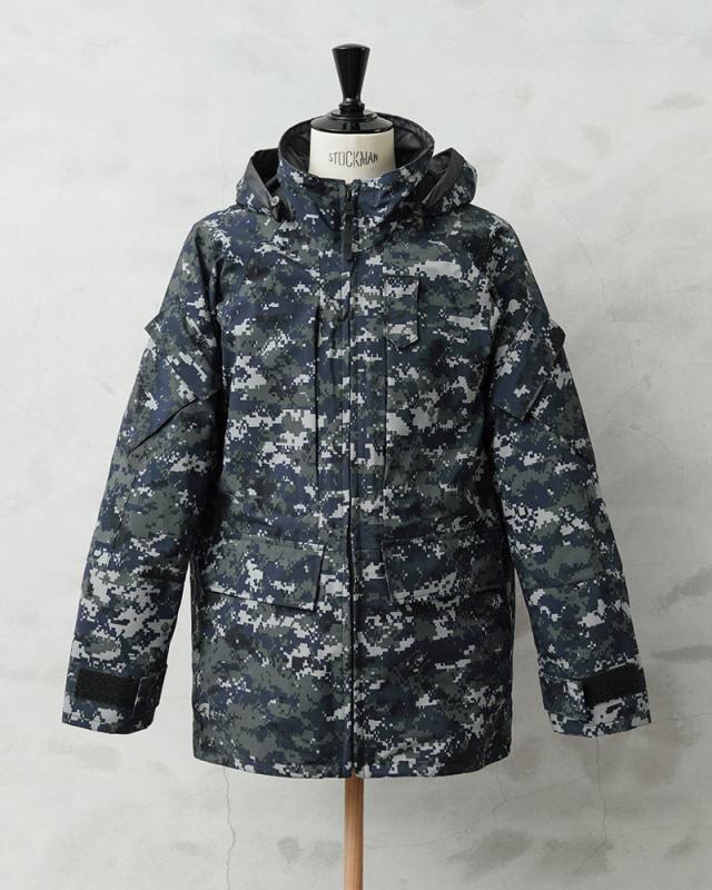 実物 新品 デッドストック 米軍 U.S.NAVY ECWCS GEN2 NWU TYPE1 デジタルカモ GORE-TEX パーカー / ゴアテックス【Cx】【I】