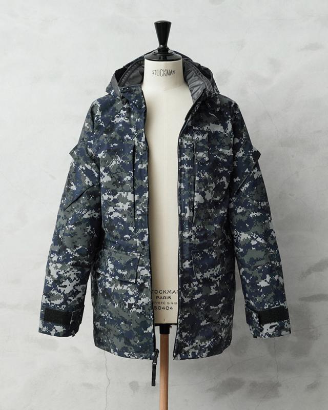 実物 新品 デッドストック 米軍 U.S.NAVY ECWCS GEN2 NWU TYPE1 デジタルカモ GORE-TEX パーカー / ゴアテックス【Cx】【I】