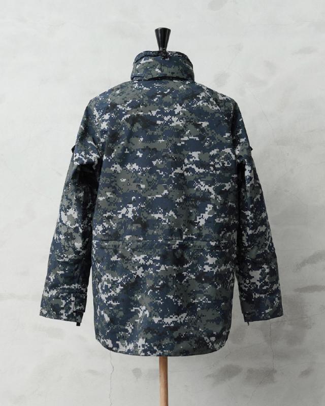 実物 新品 デッドストック 米軍 U.S.NAVY ECWCS GEN2 NWU TYPE1 デジタルカモ GORE-TEX パーカー / ゴアテックス【Cx】【I】
