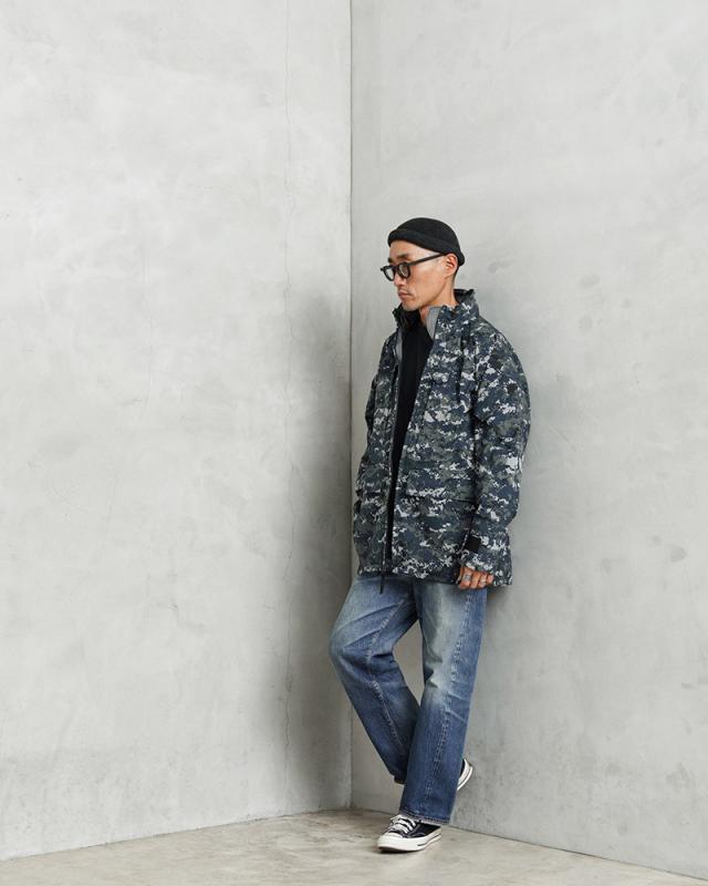 実物 新品 デッドストック 米軍 U.S.NAVY ECWCS GEN2 NWU TYPE1 デジタルカモ GORE-TEX パーカー / ゴアテックス【Cx】【I】