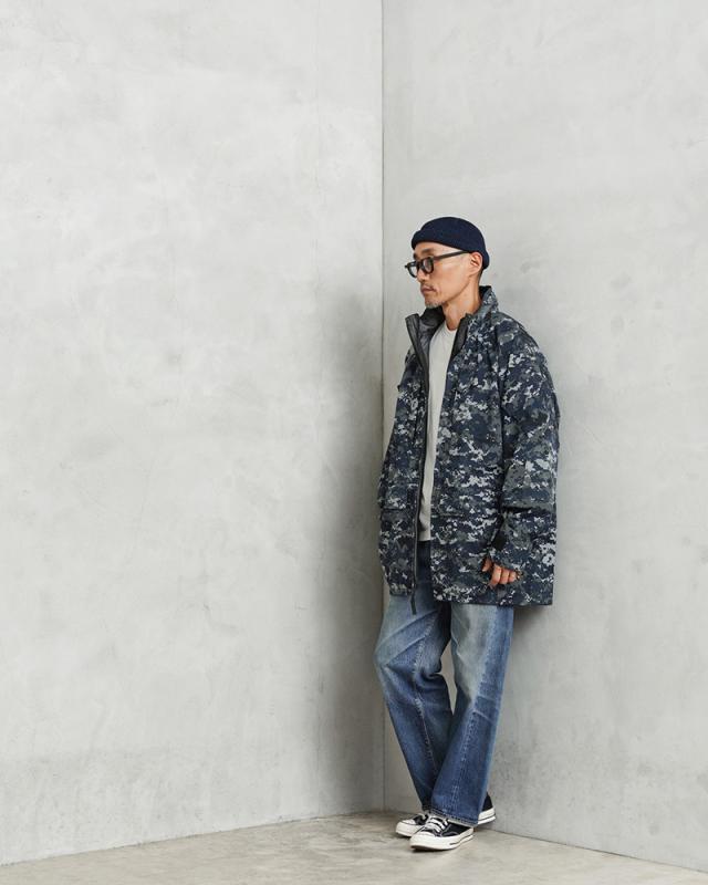 実物 USED 米軍 U.S.NAVY ECWCS GEN2 NWU TYPE1 デジタルカモ GORE-TEX パーカー / ゴアテックス【Cx】【I】