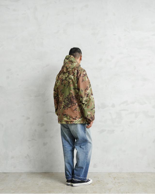 adabat ／2way迷彩ジャケット ／36(S)サイズ phenix (プラスフェニックス) 迷彩柄 フルジップ ダウンジャケット