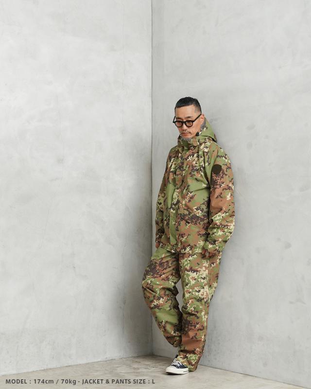 実物 新品 デッドストック イタリア軍 WATERPROOF リバーシブル