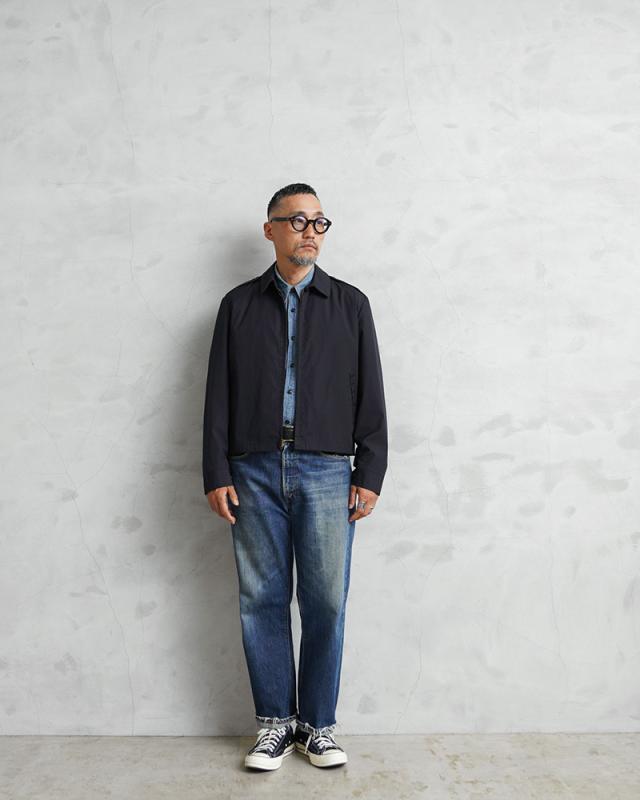 MADE IN USA USED USNA ヴィンテージ ユーティリティージャケット DARK NAVY【Cx】【I】｜メンズファッション アメカジ ミリタリー ユーティリティジャケット スイングトップ ライトアウター 米軍 ポリコットン アメリカ製_1
