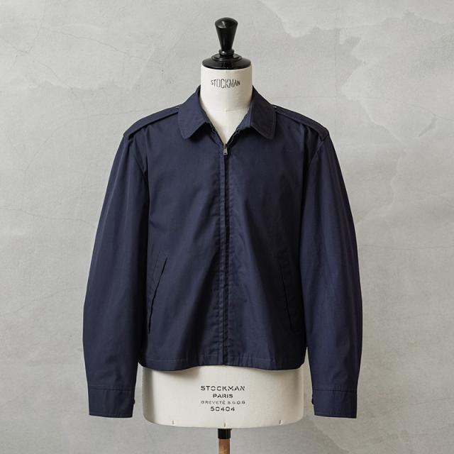 MADE IN USA USED USAF ヴィンテージ ユーティリティージャケット NAVY【Cx】【I】｜メンズファッション アメカジ ミリタリー ユーティリティジャケット アウター スイングトップ アメリカ製 米軍 ライトアウター ポリコットン