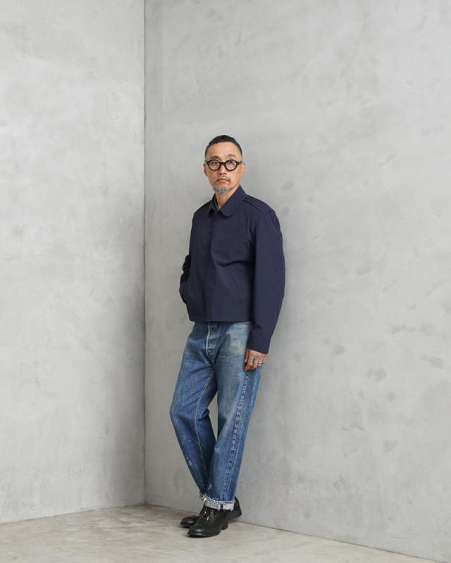 MADE IN USA USED USAF ヴィンテージ ユーティリティージャケット NAVY