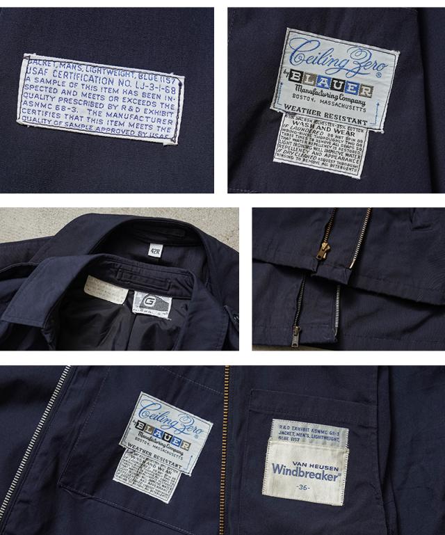MADE IN USA USED USAF ヴィンテージ ユーティリティージャケット NAVY