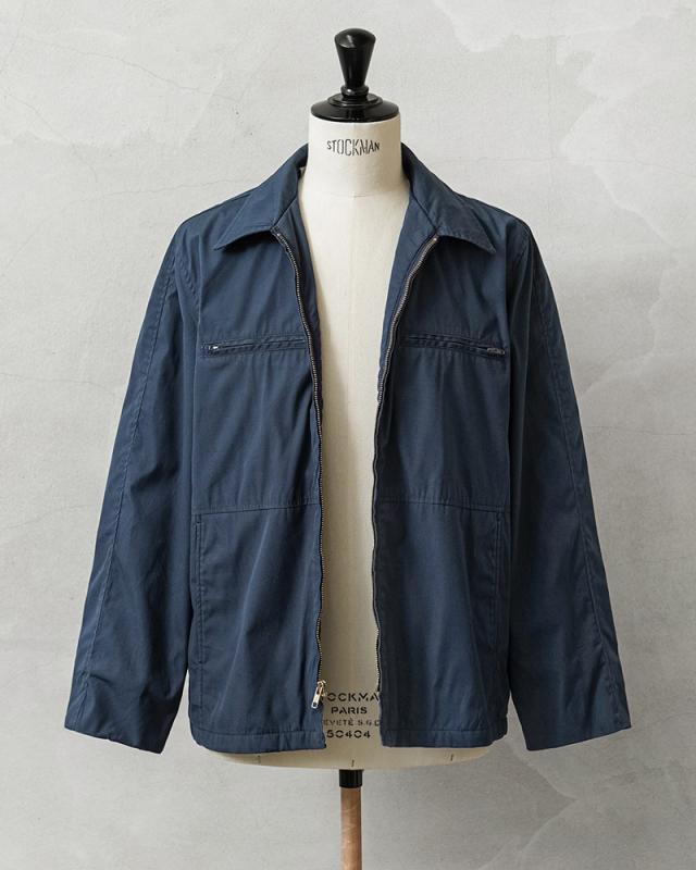 実物 USED 米軍 U.S.NAVY ユーティリティ ジャケット BLUE【Cx】【I】｜古着 ミリタリージャケット ユーティリティ ネイビー メンズファッション ブルゾン ヴィンテージ ストリートファッション