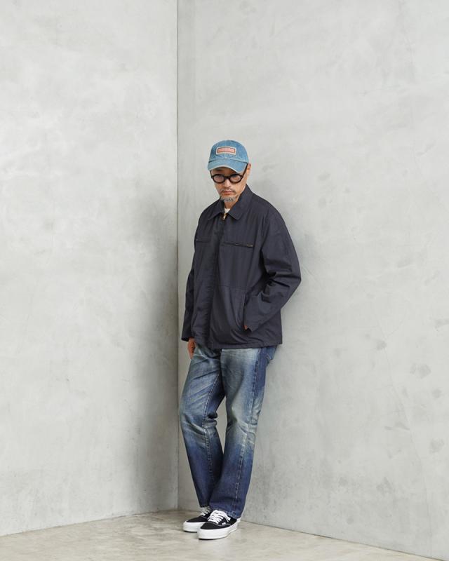 実物 USED 米軍 U.S.NAVY ユーティリティ ジャケット NAVY【Cx】【I】｜メンズファッション ミリタリー ネイビー ヴィンテージ USN 海軍 アウター 70年代 80年代 スプリットラグラン