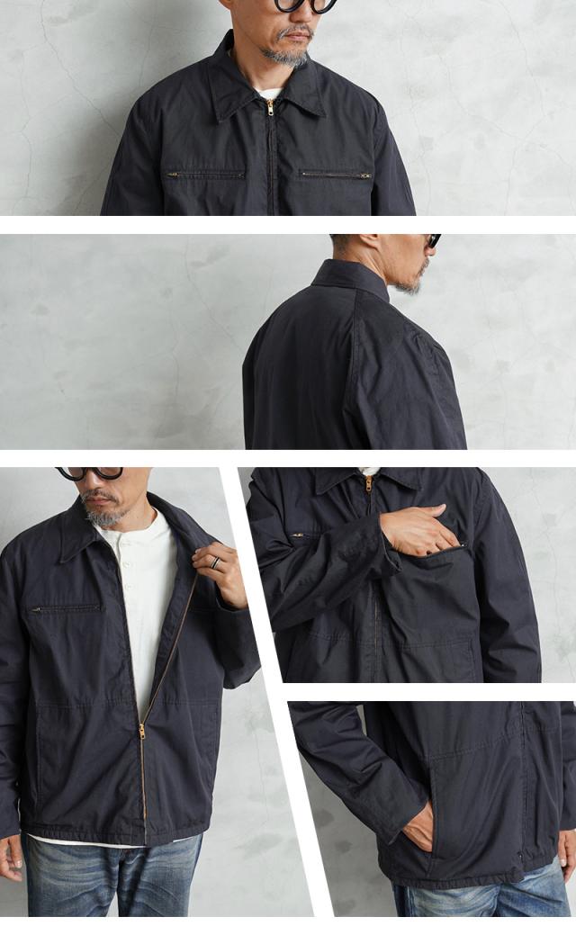 実物 USED 米軍 U.S.NAVY ユーティリティ ジャケット NAVY【Cx】【I】｜メンズファッション ミリタリー ネイビー ヴィンテージ USN 海軍 アウター 70年代 80年代 スプリットラグラン