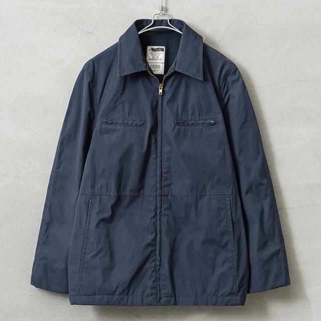 実物 USED 米軍 レディース U.S.NAVY ユーティリティ ジャケット BLUE【Cx】【I】｜ネイビー ミリタリー ヴィンテージ USN ファッション 古着 アウター ブルゾン ストリート スタイル
