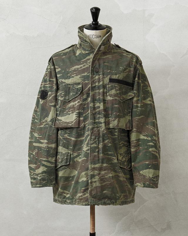 実物 USED ギリシャ軍 M-65 フィールドジャケット フード付き