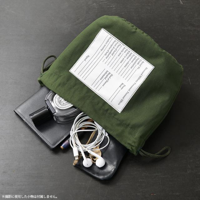 実物 新品 デッドストック 米軍 パーソナルエフェクツバッグ SMALL GREEN【Cx】【I】｜メンズファッション アメカジ ミリタリー バッグ ショルダーバッグ サコッシュ グリーン ファッション 小物収納 USARMY_7