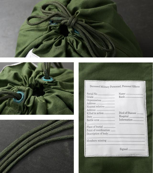 実物 新品 デッドストック 米軍 パーソナルエフェクツバッグ SMALL GREEN【Cx】【I】｜メンズファッション アメカジ ミリタリー バッグ ショルダーバッグ サコッシュ グリーン ファッション 小物収納 USARMY_8