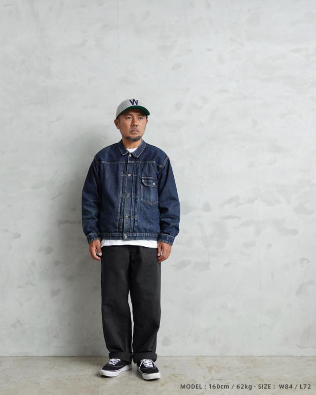 実物 新品 デッドストック ドイツ軍 BW コットン ワークパンツ BLACK染め【Cx】【I】｜メンズファッション ミリタリー ブラック ベルト付き ワイドシルエット ミリタリーパンツ_3