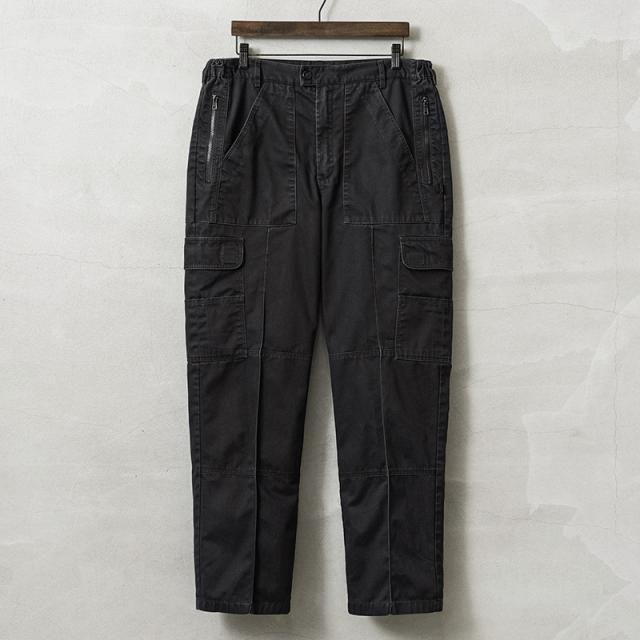 実物 USED イギリス警察 カーゴトラウザー ブラック イギリス警察カーゴトラウザー ブラック