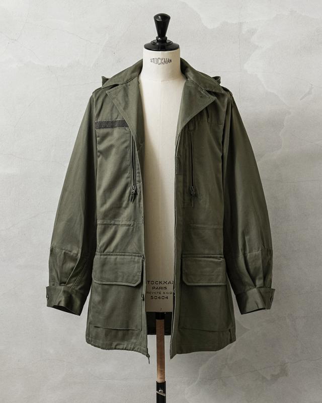 実物 新品 デッドストック フランス軍 M-64 ジャケット フード