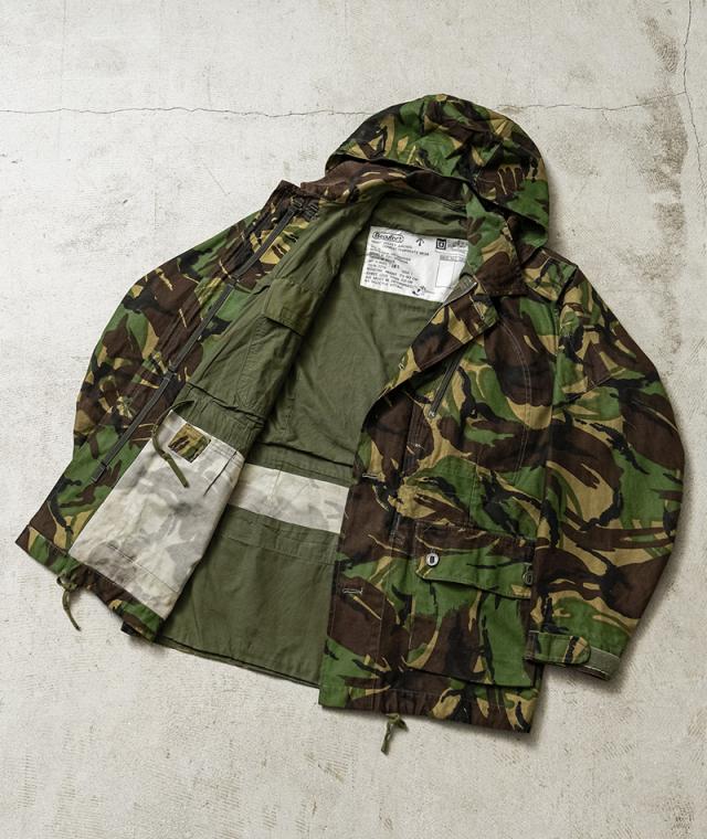 実物 USED イギリス軍 RAF MK2A エアクルー コンバットジャケット DPMカモ【Cx】【I】｜ミリタリージャケット メンズファッション 古着 コットンジャケット 迷彩_9